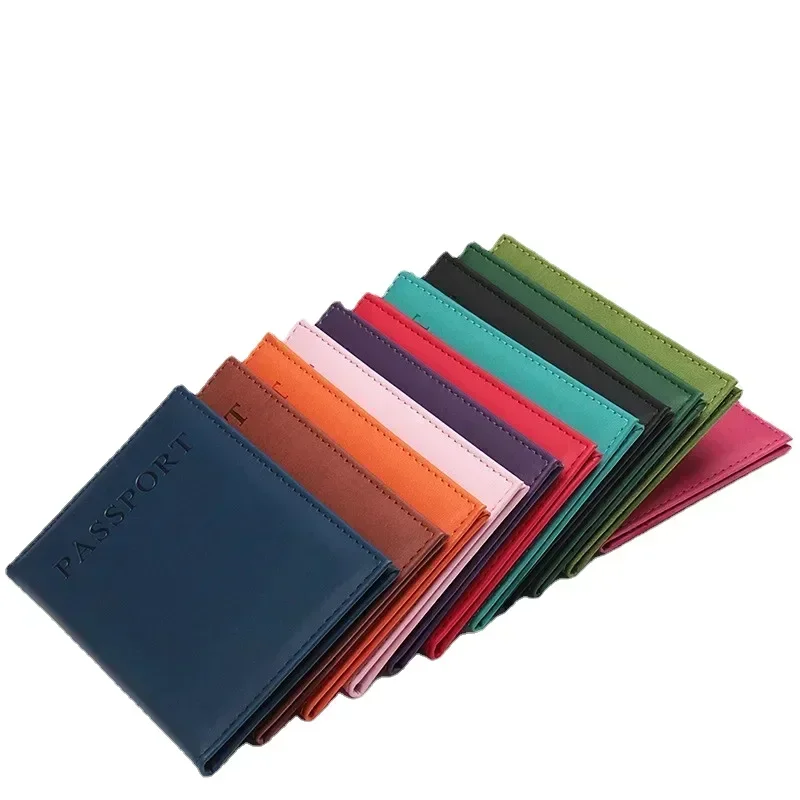 Index Card Holder - 고품질 영국산 PU 가죽 여권 커버,