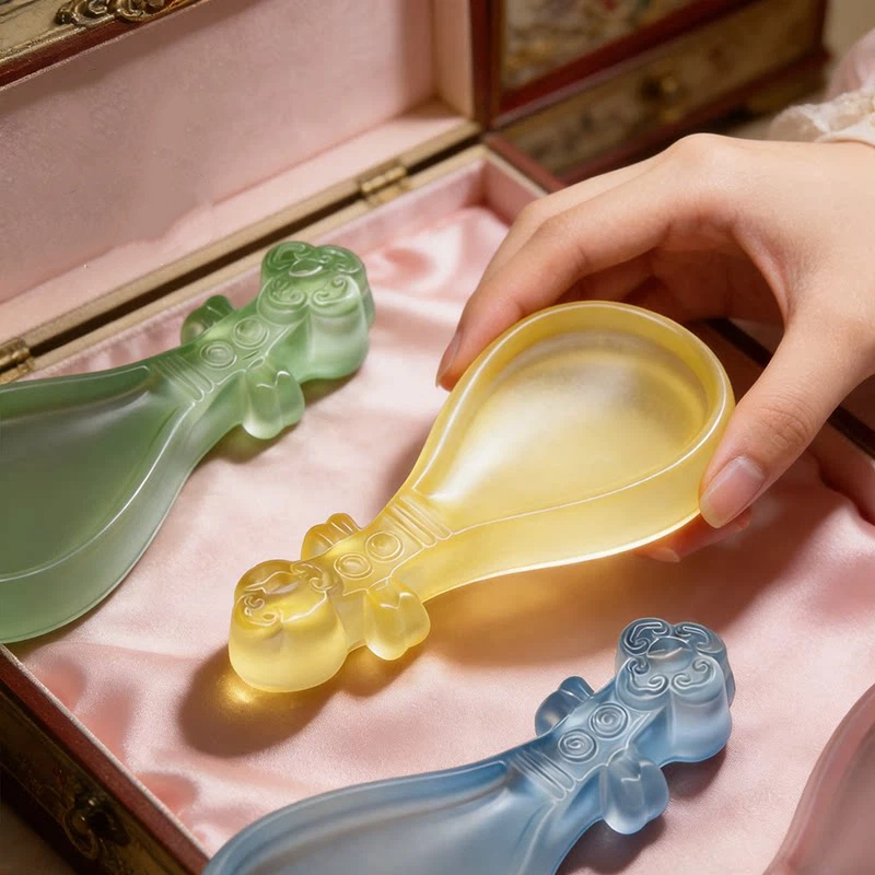 잉크 스톤 펜 받침대가 있는 크리스탈 유리 문진, 다기 - Paper Weight Crystal 리뷰 및 가격