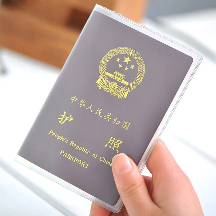 3Pcs 새로운 여권 보호 커버 투명 서리로 덥은 PV - Index Card Holder 리뷰 및 가격