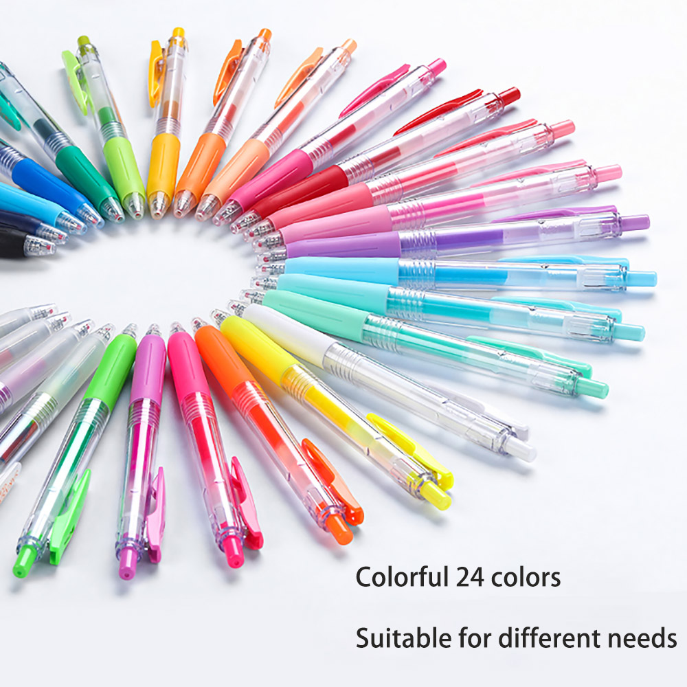 일본 얼룩말 사라사 젤 펜 JJ15 주스 컬러 젤 잉크 - Pentel Pen Energel 리뷰 및 가격