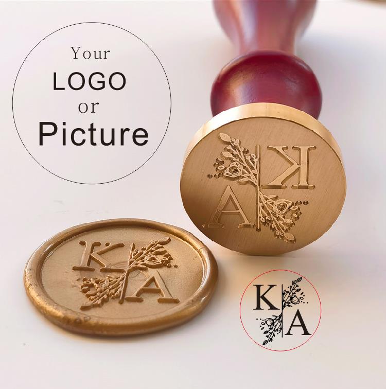 사용자 정의 인감 왁스 인감 스탬프 자신의 로고로 사용 - Wax Seal Stamp Set 리뷰 및 가격