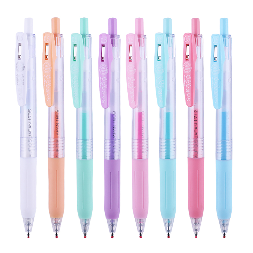 일본 Zebra 젤 잉크 펜 SARASA 밀크 컬러 프 - Pentel Pen Energel 리뷰 및 가격